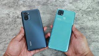 MI Fans Wajib Lihat !!! Redmi Note 10 vs Realme Narzo 30A | Speed Test