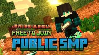 Minecraft Live 🔴 Public Smp Java + Pe | #minecraftlive