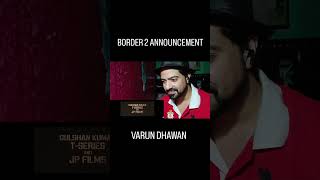 BORDER 2 (Announcement Video 2) Reaction | Sunny Deol, Varun Dhawan | India’s Biggest War Film |