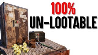 Rust Unlootable TC & Box (Rust Tips & Tricks) Rust Base Building 2019