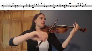 Minuet No. 3 Violin Duet Play-a-Long