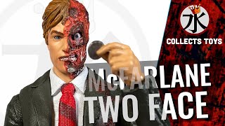 #3 of 4 McFarlane | DC Multiverse: TWO FACE (AARON ECKHART) - BANE BAF - History, Unboxing, Review