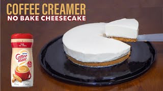 COFFEE CREAMER NO BAKE CHEESECAKE | CREMORA TART | A must try dessert!