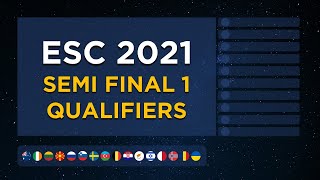 Eurovision 2021 l Semi Final 1 Qulaifiers