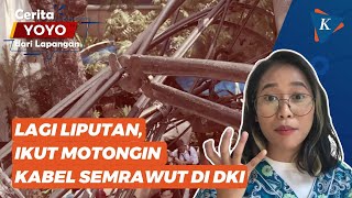 Sehari Jadi Petugas Bina Marga, Motongin Kabel Semrawut