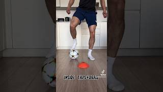 Ball Mastery Drills at Home⚽️🔥#football #drills #training #footballathome #footballdrills #fyp