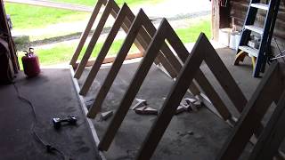 Building the chicken tractor part 1