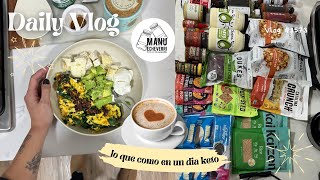 🍳LO QUE COMO EN UN DIA DIETA KETO EN BOGOTA | MIS COMPRAS DEL VIAJE | VLOG 1573 | Manu Echeverri