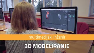 3D modeliranje (področje dela inženirja multimedije)