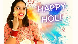 Make Organic Holi Colors At Home Using Plants | Easy Herbal Holi Colors ( Skin Friendly)