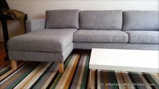 IKEA Karlstad Sofa and Chaise Longue Design