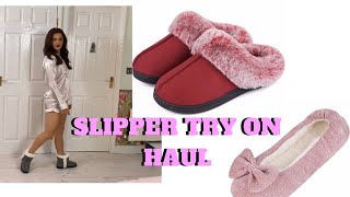 Slippers Try on Review in collaboration with Vera Cosy Emily Monks