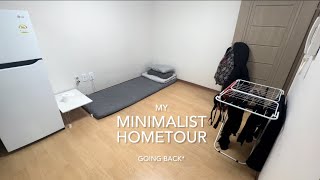 My minimalist hometour (going “back”)