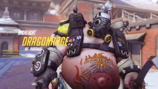 Triple kill with Roadhog