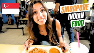 BEST INDIAN STREET FOOD TOUR in SINGAPORE LITTLE INDIA | SINGAPORE TEKKA CENTRE (FIRST TIME!)