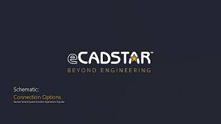 eCADSTAR - Schematic Connections