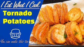 Tornado Potatoes | Crispy Baked Potatoes | Potato Recipe | IEWICOOK