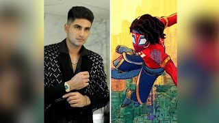 Shubman Gill 🏏as Spider-man...😳 #indianspiderman #cricket #shubmangill #dubbing