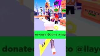 ROBLOX ELA HERKESE ROBUX DAĞITIYORR 🤑💲💗 #gaming #brookhaven #viral #keşfetbeniöneçıkar #s #shorts