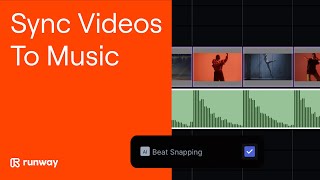 How to Automatically Sync Audio and Video with Beat Snapping | Runway