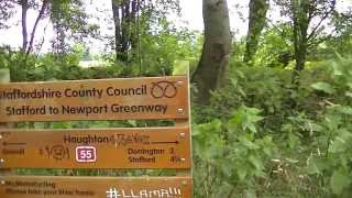 Stafford to Wellington disused Railway, Part 1The Staffordshire Greenway