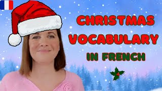 CHRISTMAS VOCABULARY in FRENCH  #short