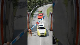 Unlucky Cars vs Bollards – BeamNG.drive