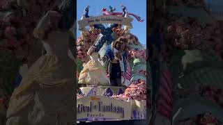 Disney Festival of Fantasy Belle and the Beast #shorts