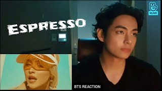 Espresso Song Reaction By BTS V | Sabrina Carpenter | BTS REACTION