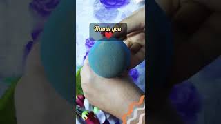 How to use beauty blender❤Blend Foundation Flawlessly with Beauty Blender #shorts #ytshort