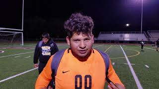 Salina South goalkeeper Eduardo Picaso