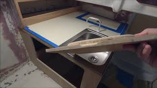 Triton Osprey Refit Part 5   Galley and Nav Station Rebuild