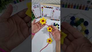 Inspiração Escolar- Flor no bico de pato Jaqueline Kelle #lacofacil #diy #lacoescolar #iniciante