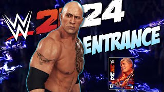 The Rock WWE 2k24 ENTRANCE