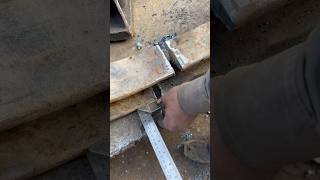 Truck axle modification with amazing technique #youtube #youtubeshorts #truck