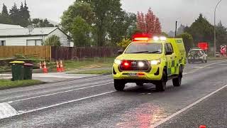 Police Fire and Ambulance Responding | Siren Done for Me | New Zealand