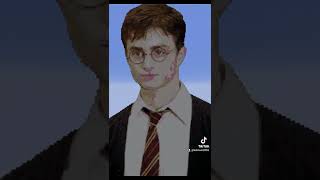 Harry Potter - Minecraft Pixel Art #shorts #Minecraft #HarryPotter #PixelArt