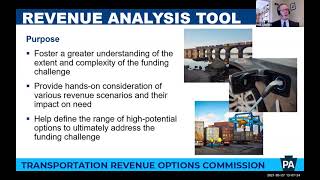 Transportation Revenue Options Commission Meeting - May 27, 2021