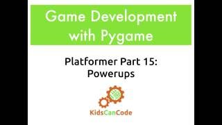 Pygame Platformer Part 15: Powerups