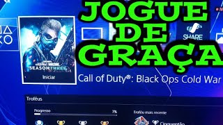 CALL OF DUTY COLD WAR: COMO PEGAR DE GRAÇA NO PS4/PS5/XBOX/PC