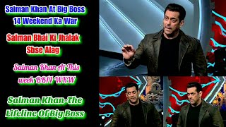 Salman Khan At Big Boss 14 Weekend Ka Vaar Episodes. Bhai Ki Jhalak Sbse Alag. This WKW With Salman.