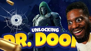 LIVE - FORTNITE - UNLOCKING DR. DOOM!!