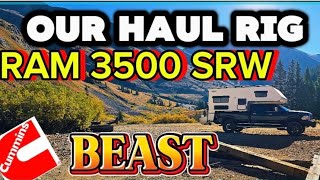 TOUR OUR LANCE TRUCK CAMPER HAUL RIG (THE BEAST "BLACK BETTY")