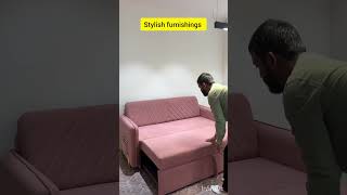 two fold stylish sofa cumbed #shortsviral