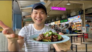 Singapore Breakfast FOOD HUNT! Amazing Prawn Mee, Duck Rice and Thosai