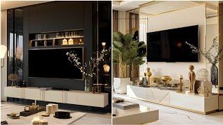 100 Living Room TV Wall Decorating Ideas 2024 TV Wall Unit Design | TV Cabinet Home Interior Designs