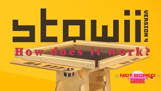 Stowii - The Portable, Expandable Board Gaming Table - Not Bored Gaming