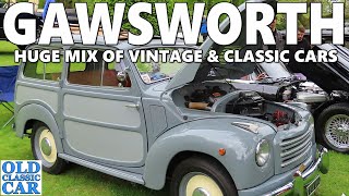 The epic GAWSWORTH HALL classic car show, May 2024