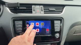 Skoda Octavia A7. CarPlay расширенный .