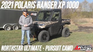 2021 Polaris Ranger XP 1000 Northstar Ultimate in Polaris Pursuit Camo! Review! Details! How to Buy!